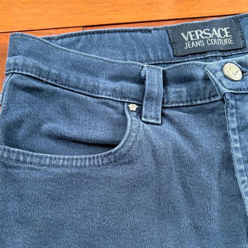 Versace Dark Blue Jeans - Picture 7 of 8